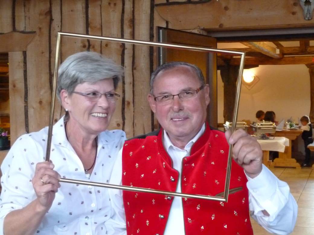 Elvira und Klaus Suck bei Ferienwohnung Suck Himmelberg nähe Feldkirchen in Kärnten Österreich